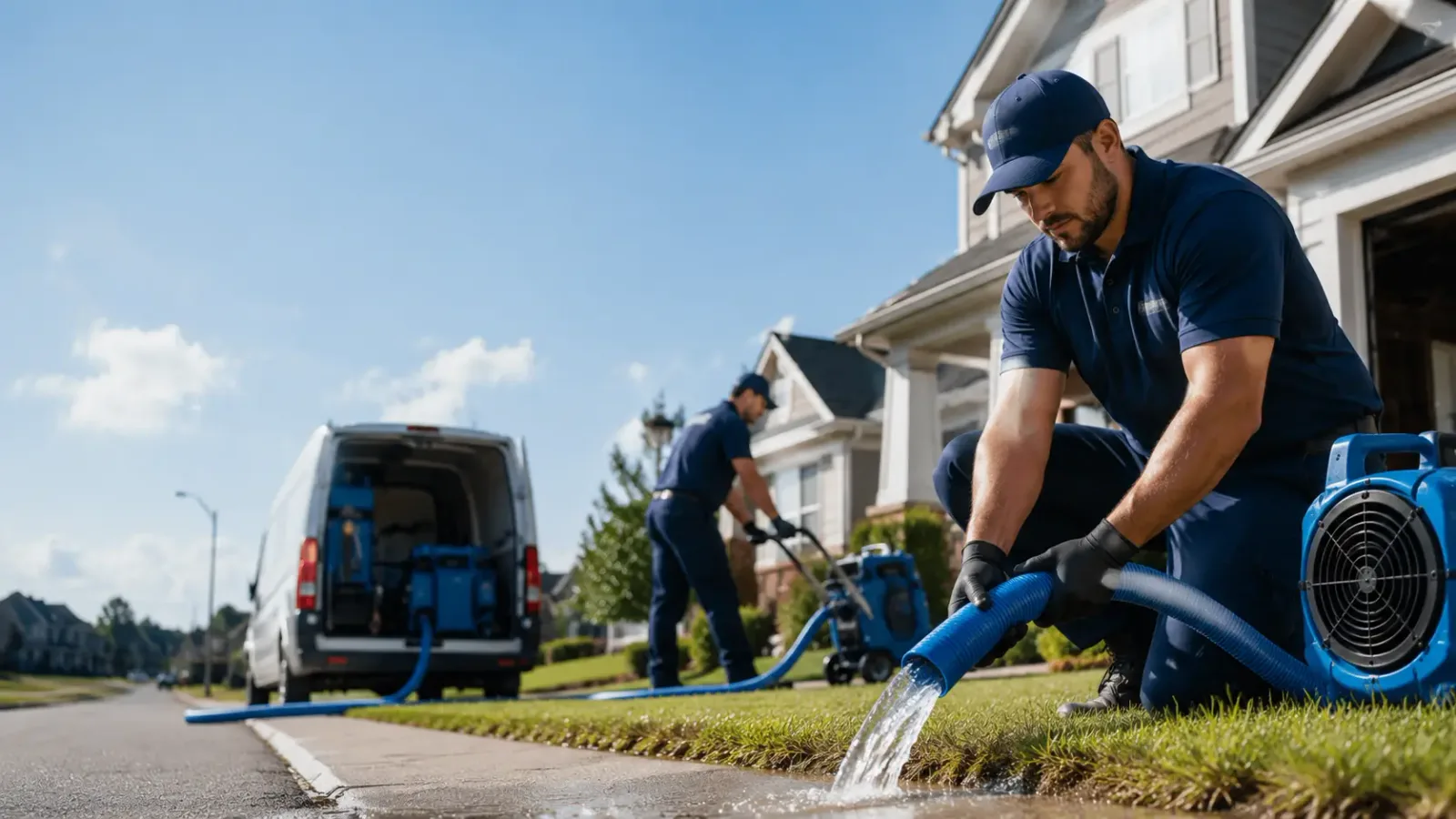 Flood Damage Restoration in Climbing Hill, IA
